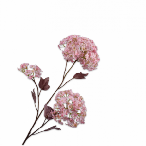 Sneeuwbal tak mauve 69cm